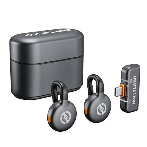 میکروفون یقه ای بی سیم هالی لند Hollyland Lark M2S Mini 2-Person USB-C