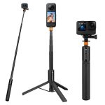 مونوپاد و سه پایه دوربین ورزشی کی اند اف K&F Invisible Selfie Stick MS-21
