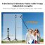 مونوپاد و سه پایه دوربین ورزشی کی اند اف K&F Invisible Selfie Stick MS-21