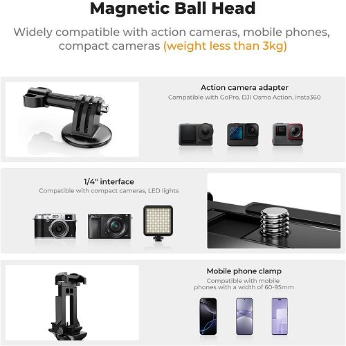 نگهدارنده مغناطیسی کی اند اف K&F KF31.156 Magnetic Camera Mount