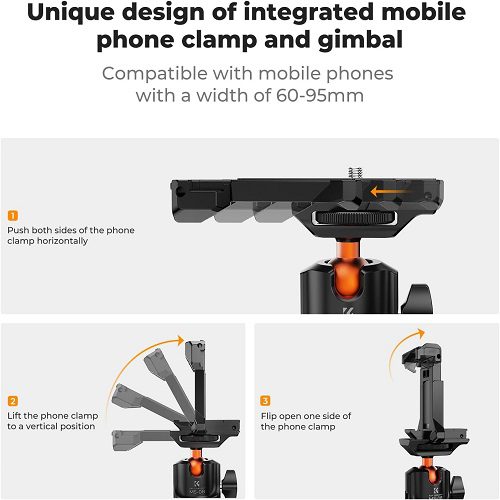 نگهدارنده مغناطیسی کی اند اف K&F KF31.156 Magnetic Camera Mount