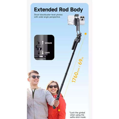 سه پایه موبایل همه کاره آراروکس Ararox TT07 Tripod Selfie Stick