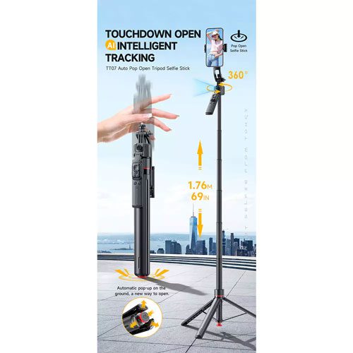 سه پایه موبایل همه کاره آراروکس Ararox TT07 Tripod Selfie Stick