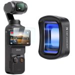 لنز آنامورفیک اسمو پاکت 3 کی اند اف K&F Concept 1.2x Anamorphi DJI Osmo Pocket 3