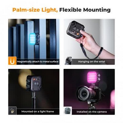 نور جیبی کی اند اف K&F Concept 34.036 RGB Video Light