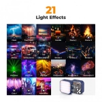 نور جیبی کی اند اف K&F Concept 34.036V2 RGB Video Light