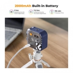 نور جیبی کی اند اف K&F Concept 34.036V2 RGB Video Light