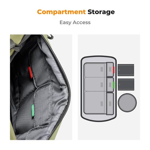 کیف دوربین عکاسی کی اند اف K&F Concept KF13.157V2 Shoulder Bag