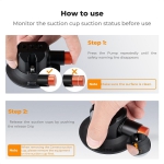 ساکشن و مجیک آرم موبایل کی اند اف K&F Concept KF31.135 Suction Cup Magic Arm