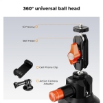 ساکشن و مجیک آرم موبایل کی اند اف K&F Concept KF31.135 Suction Cup Magic Arm
