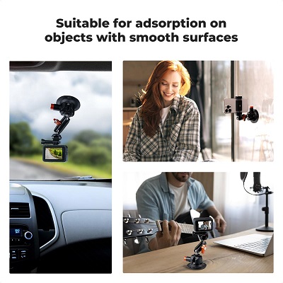 ساکشن و مجیک آرم موبایل کی اند اف K&F Concept KF31.135 Suction Cup Magic Arm