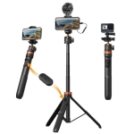 سه پایه موبایل کی اند اف همراه ریموت K&F Concept MS-08 Mobile Tripod