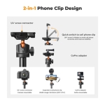 سه پایه موبایل کی اند اف همراه ریموت K&F Concept MS-08 Mobile Tripod