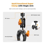 گیره چند منظوره کی اند اف K&F Concept MS-13 Super Clamp