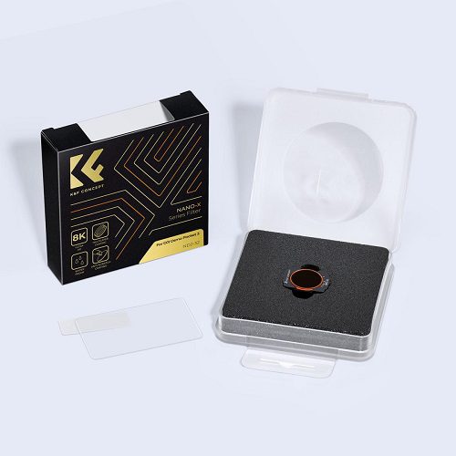 فیلتر ان دی اسمو پاکت کی اند اف K&F Concept ND2-32 DJI Osmo Pocket 3/4