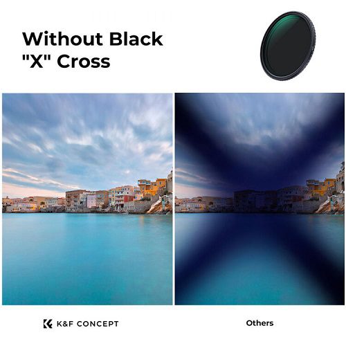 فیلتر ان دی متغیر کی اند اف K&F Concept Nano X ND2-32 67mm