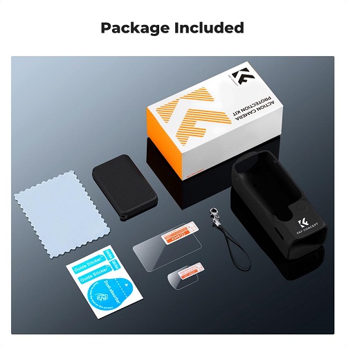 محافظ سیلیکونی اسمو پاکت 3 کی اند اف K&F Concept Pocket 3 Silicone Protective Case