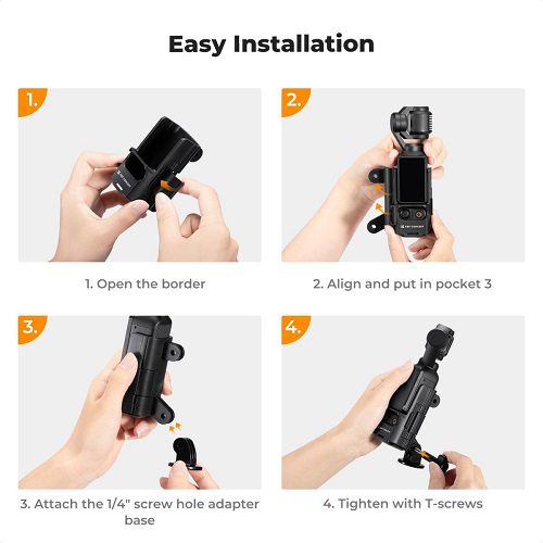 آداپتور اسمو پاکت 3 کی اند اف K&F Expansion Adapter for DJI Osmo Pocket 3