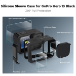 محافظ سیلیکونی گوپرو 13 کی اند اف K&F GOPRO Hero 13 Silicone Protective Case