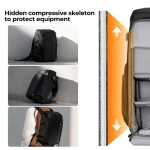 کوله پشتی دوربین عکاسی کی اند اف K&F KF13.128V4 Camera Backpack