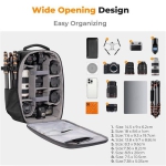 کوله پشتی دوربین عکاسی کی اند اف K&F KF13.134 Camera Backpack