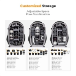 کوله پشتی دوربین عکاسی کی اند اف K&F KF13.134 Camera Backpack