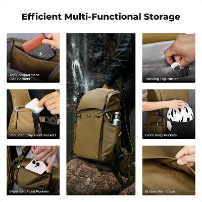 کوله پشتی دوربین عکاسی کی اند اف K&F KF13.207 Camera Backpack