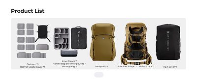 کوله پشتی دوربین عکاسی کی اند اف K&F KF13.207 Camera Backpack