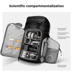 کوله پشتی دوربین عکاسی کی اند اف K&F KF13.207V1 Camera Backpack