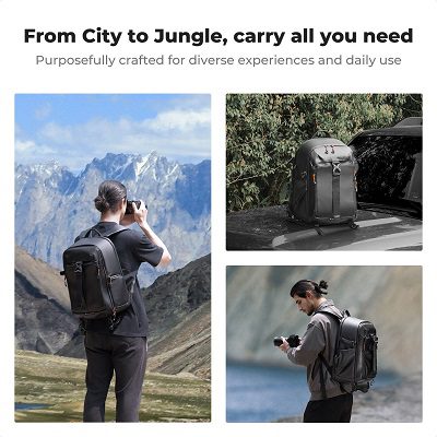 کوله پشتی دوربین عکاسی کی اند اف K&F KF13.211 Camera Backpack