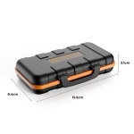 کیف کارت حافظه کی اند اف K&F KF31.079 Battery & Memory Card Hard Case