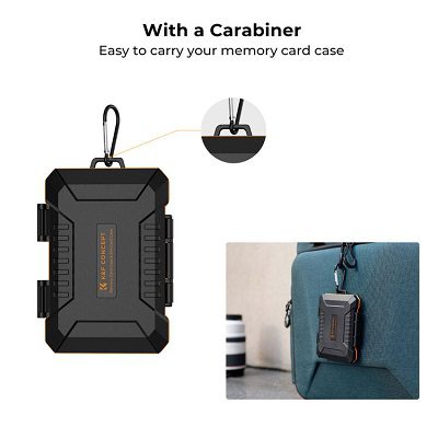 کیف کارت حافظه کی اند اف K&F KF31.080 Memory Card Hard Case