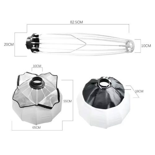 سافت باکس لنترن پلوکاما Plokama Softbox Lantern 65CM