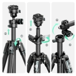 سه پایه دوربین اولانزی Ulanzi JJ05 GildeGo Carbon Camera Tripod