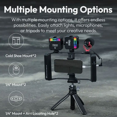 کیج موبایل اولانزی Ulanzi MA05 Phone Cage With Remote