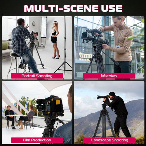 سه پایه فیلمبرداری اولانزی Ulanzi MT-81 Video Tripod