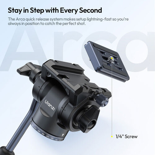 سه پایه فیلمبرداری اولانزی Ulanzi Ombra II Video Tripod