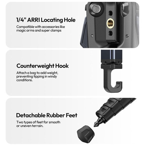 سه پایه فیلمبرداری اولانزی Ulanzi Ombra II Video Tripod