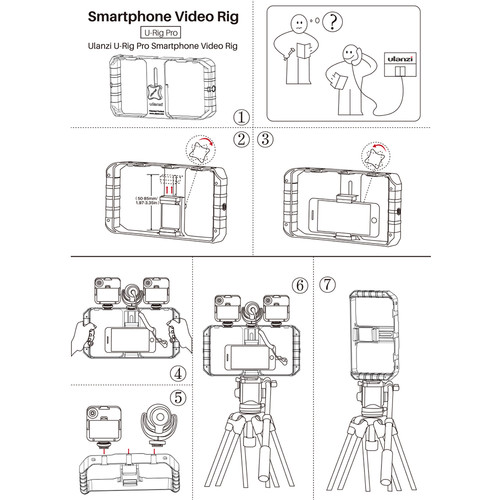 کیج موبایل اولانزی Ulanzi U-Rig Pro Smartphone Rig