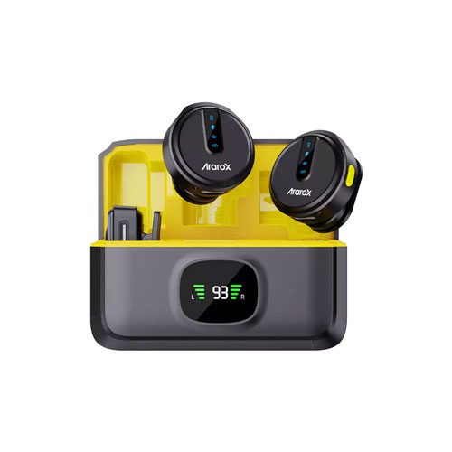 میکروفون بی سیم یقه ای آراروکس Ararox M1 Dual Microphone