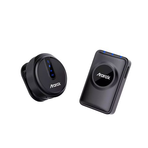 میکروفون بی سیم یقه ای آراروکس Ararox M1 Dual Microphone