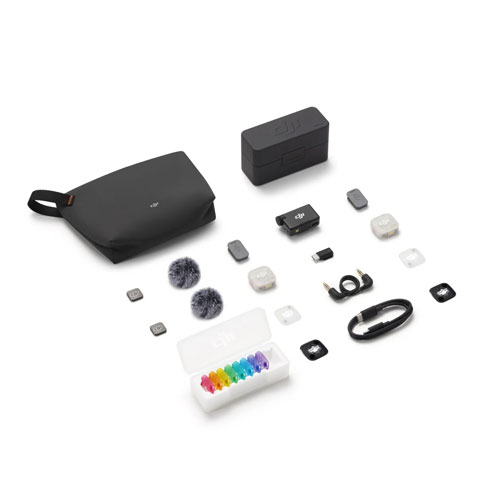 میکروفون بی سیم یقه ای دی جی آی دو کاربر DJI Mic Mini 2S 2-Person
