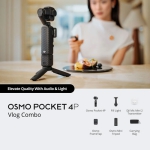 دوربین فیلمبرداری دی جی آی Osmo Pocket 4P Vlog Combo