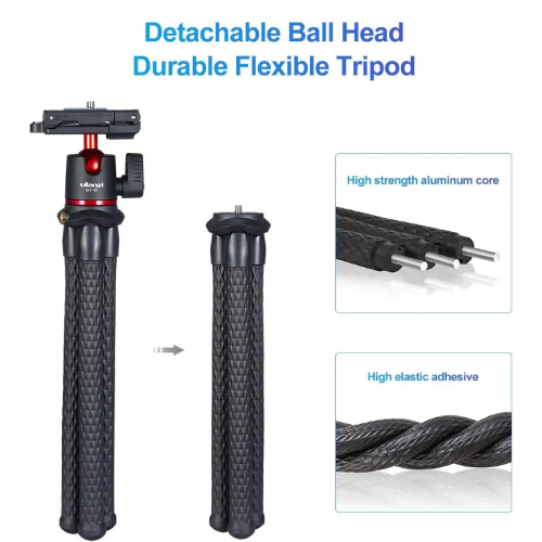 سه پایه دوربین و موبایل منعطف گوریلا Ulanzi MT-11 Octopus Flexible Tripod