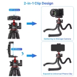 سه پایه دوربین و موبایل منعطف گوریلا Ulanzi MT-33 Octopus Flexible Tripod