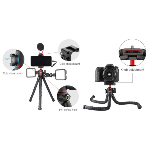 سه پایه دوربین و موبایل منعطف گوریلا Ulanzi MT-33 Octopus Flexible Tripod