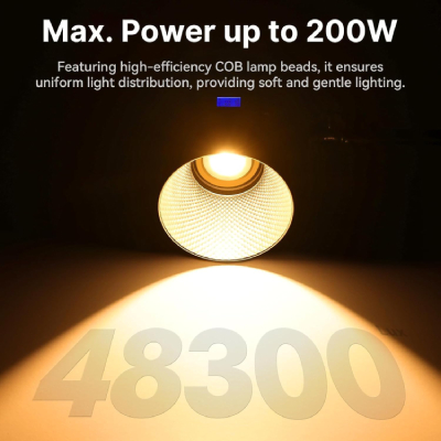 ویدیو لایت اولانزی Ulanzi VL-200 Bi-Color 200W Video Light