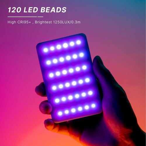 نور ثابت ال ای دی اولانزی Ulanzi VL120 RGB LED Video Light