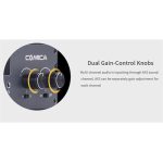 میکسر صدا دوکاناله کامیکا Comica CVM-AX3 Audio Mixer
