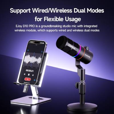 میکروفون بیسیم داینامیک کامیکا Comica EJOY D10 PRO D Combo